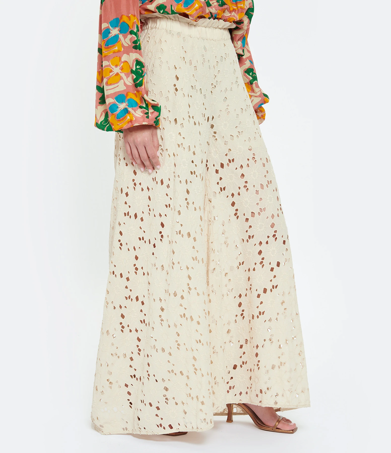 Mes Demoiselles Pantalon Larson Coton Écru 6 Mes Demoiselles Pantalon Larson Coton Écru – Image 4