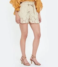 Mes Demoiselles Short Lili Coton Écru 8 Mes Demoiselles Short Lili Coton Écru -ANINE BING Boutique mesde look20230228 360
