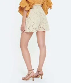 Mes Demoiselles Short Lili Coton Écru 9 Mes Demoiselles Short Lili Coton Écru -ANINE BING Boutique mesde look20230228 361