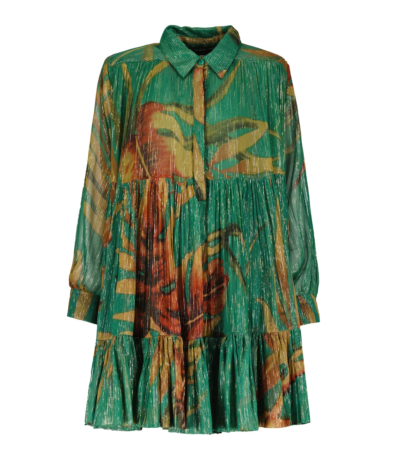 Mes Demoiselles Robe Prudance Imprimé Palmiers 3 Mes Demoiselles Robe Prudance Imprimé Palmiers