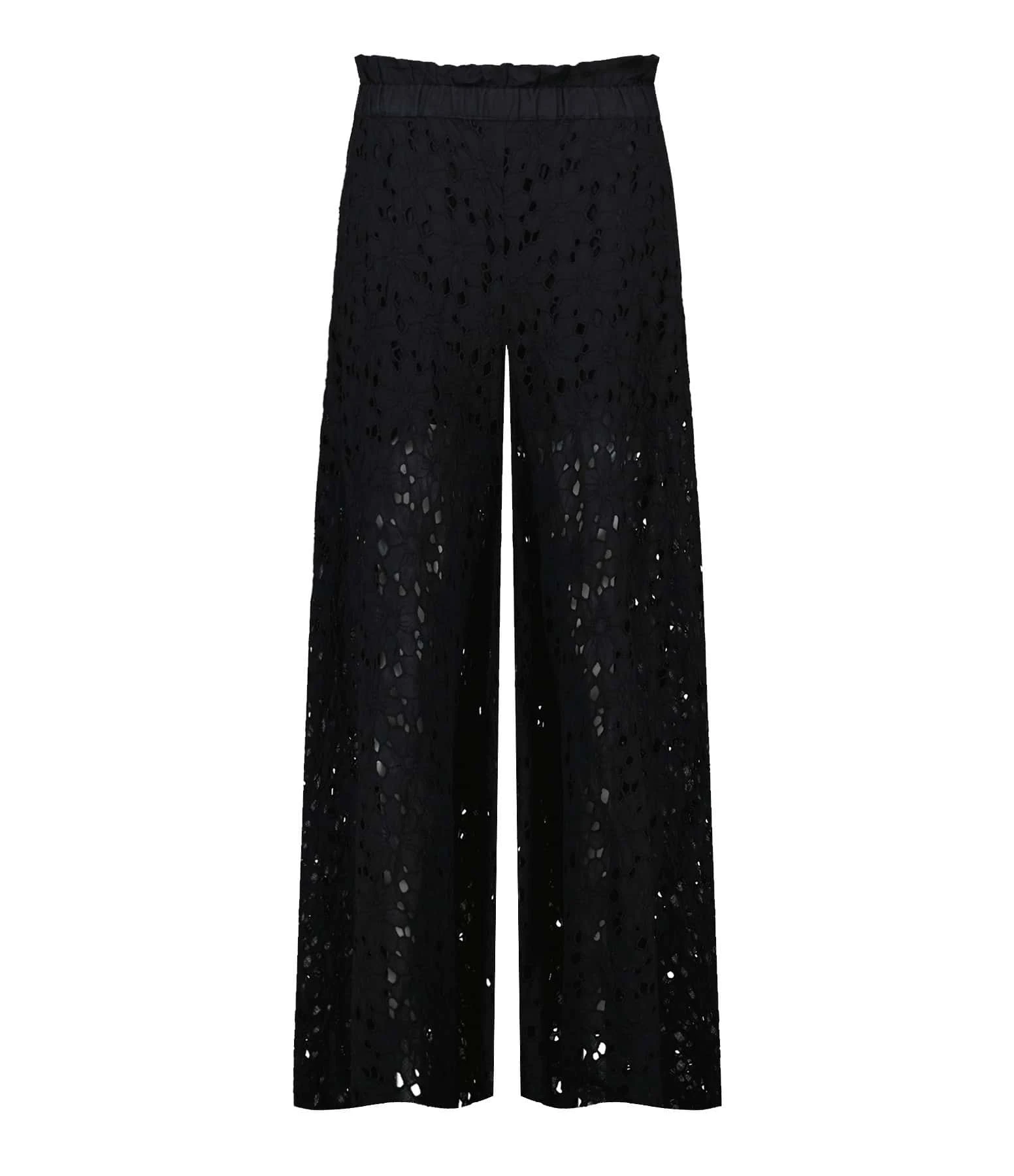 Mes Demoiselles Pantalon Larson Coton Noir 3 Mes Demoiselles Pantalon Larson Coton Noir