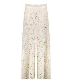 Mes Demoiselles Pantalon Larson Coton Écru