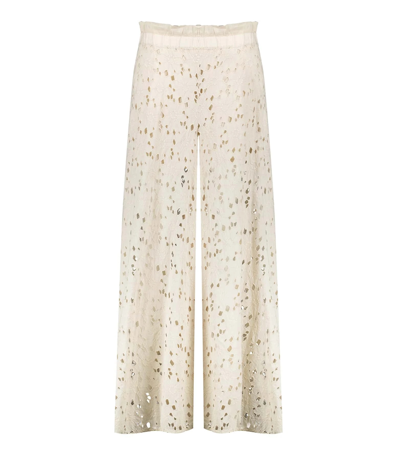 Mes Demoiselles Pantalon Larson Coton Écru 3 Mes Demoiselles Pantalon Larson Coton Écru