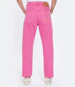 MIRA MIKATI Jean Broderie Coton Rose 16 MIRA MIKATI Jean Broderie Coton Rose -ANINE BING Boutique mirad look20230203 102