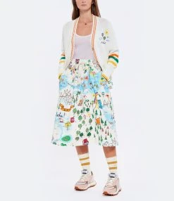 MIRA MIKATI Jupe Coton Multicolore 15 MIRA MIKATI Jupe Coton Multicolore -ANINE BING Boutique miras look20220706 40