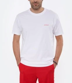 Maison Labiche Tee-shirt Unisexe Amour Coton Biologique Blanc -ANINE BING Boutique mlabi look20220425 470
