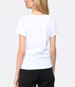 Maison Labiche Tee-shirt Chateau Nuit D'Ete Coton Bio Blanc -ANINE BING Boutique mlabi look20230214 336