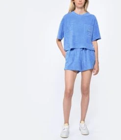 Maison Labiche Tee-shirt Tolain Club Vacances Coton Bleu Ciel 8 Maison Labiche Tee-shirt Tolain Club Vacances Coton Bleu Ciel -ANINE BING Boutique mlabi look20230222 313