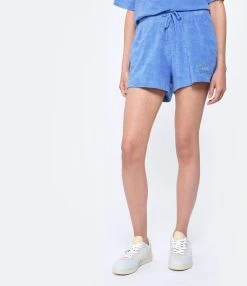 Maison Labiche Short Trousseau Mini Club Vacances Coton Bio Bleu -ANINE BING Boutique mlabi look20230222 315