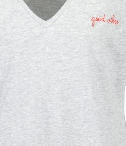 Maison Labiche Tee-shirt Chateau Good Vibes Coton Bio Gris 8 Maison Labiche Tee-shirt Chateau Good Vibes Coton Bio Gris -ANINE BING Boutique mlabi52095 pck20230209 2
