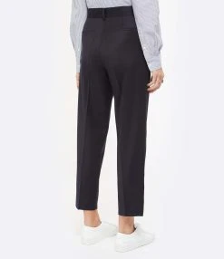 MARGAUX LONNBERG Pantalon Anatole Laine Vierge Navy -ANINE BING Boutique mlonn look20201027 118