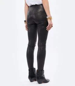 MARGAUX LONNBERG Pantalon Legging Chad Noir -ANINE BING Boutique mlonn look20211110 184