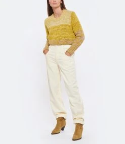 MARGAUX LONNBERG Pantalon Cooper Coton Écru 14 MARGAUX LONNBERG Pantalon Cooper Coton Écru -ANINE BING Boutique mlonn look20220719 234