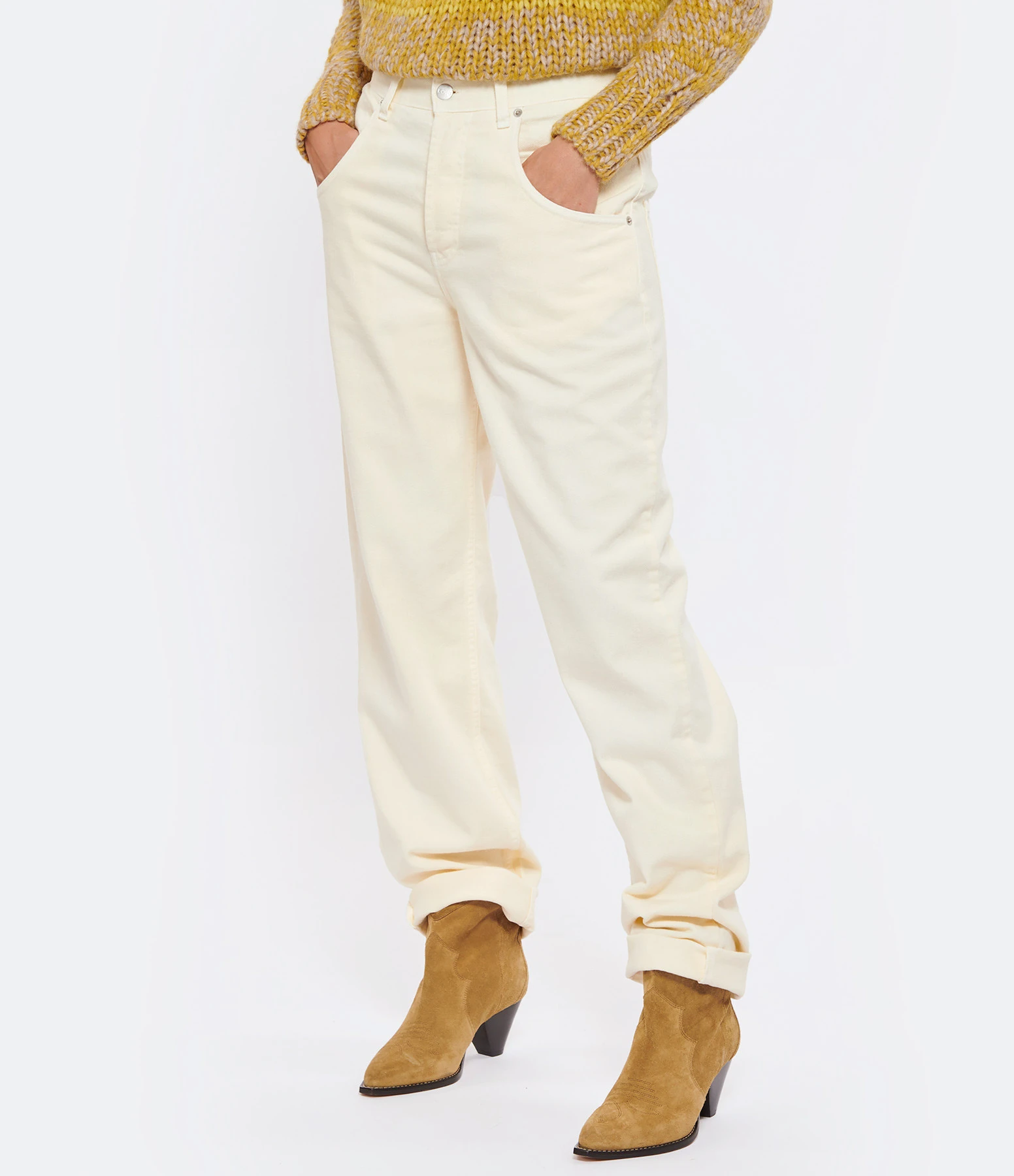 MARGAUX LONNBERG Pantalon Cooper Coton Écru 6 MARGAUX LONNBERG Pantalon Cooper Coton Écru – Image 4