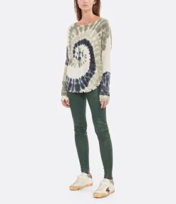 MARGAUX LONNBERG Pantalon Chad Vert -ANINE BING Boutique mlonn look20220906 472