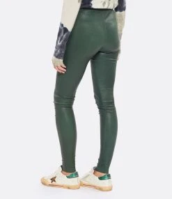 MARGAUX LONNBERG Pantalon Chad Vert -ANINE BING Boutique mlonn look20220906 483