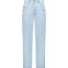 MARGAUX LONNBERG Pantalon Cooper Denim Coton Bleu Clair -ANINE BING Boutique mlonn52833 pck20230209 1