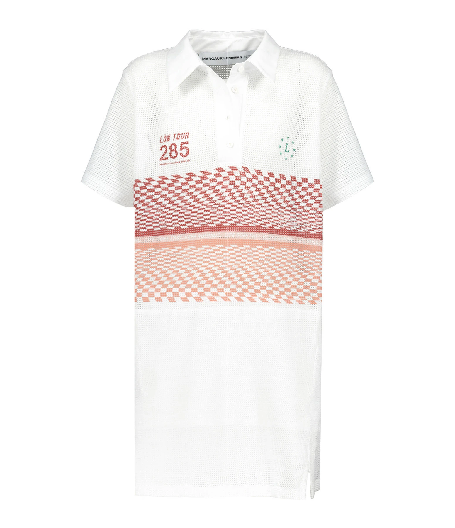 MARGAUX LONNBERG Robe Courte Teddy Coton Blanc 3 MARGAUX LONNBERG Robe Courte Teddy Coton Blanc