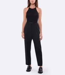 MM6 Maison Margiela Pantalon à Pinces Noir 14 MM6 Maison Margiela Pantalon à Pinces Noir -ANINE BING Boutique mm6s5 look20220607 220