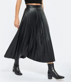 MM6 Maison Margiela Jupe Plissée Noir -ANINE BING Boutique mm6s5 look20220914 10