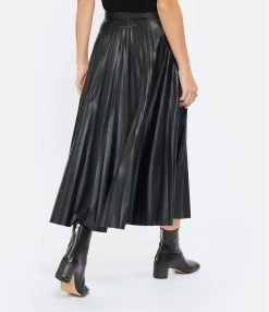 MM6 Maison Margiela Jupe Plissée Noir -ANINE BING Boutique mm6s5 look20220914 18