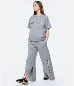 MM6 Maison Margiela Jogging Coton Gris Foncé -ANINE BING Boutique mm6s5 look20230131 239