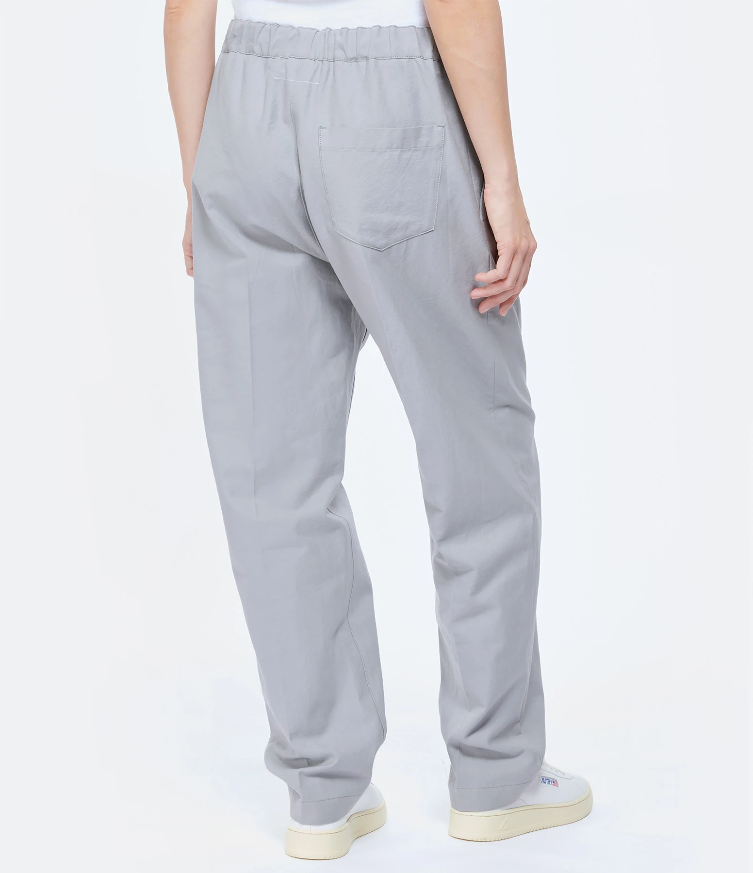 MM6 Maison Margiela Pantalon Coton Gris 7 MM6 Maison Margiela Pantalon Coton Gris – Image 5
