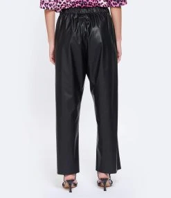 MM6 Maison Margiela Pantalon Cuir Noir -ANINE BING Boutique mm6s5 look20230203 53