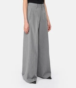 MM6 Maison Margiela Pantalon Gris 11 MM6 Maison Margiela Pantalon Gris -ANINE BING Boutique mm6s5 look20230215 353