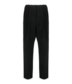 MM6 Maison Margiela Pantalon à Pinces Noir