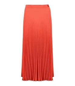 MM6 Maison Margiela Jupe Midi Orange