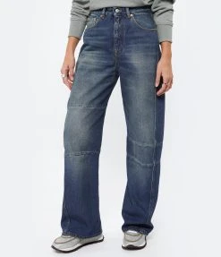 MM6 Maison Margiela Jean Bleu, Collection Studio -ANINE BING Boutique mm6s6 look20220913 127