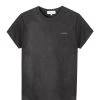 Maison Labiche Tee-shirt Popincourt Amour Coton Biologique Gris 1 Maison Labiche Tee-shirt Popincourt Amour Coton Biologique Gris -ANINE BING Boutique mmpopinamore carbon washed 1 1