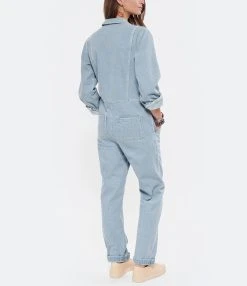 Modetrotter Combinaison Brunet Mansel Denim Épais Bleu Clair -ANINE BING Boutique modet look20220308 213