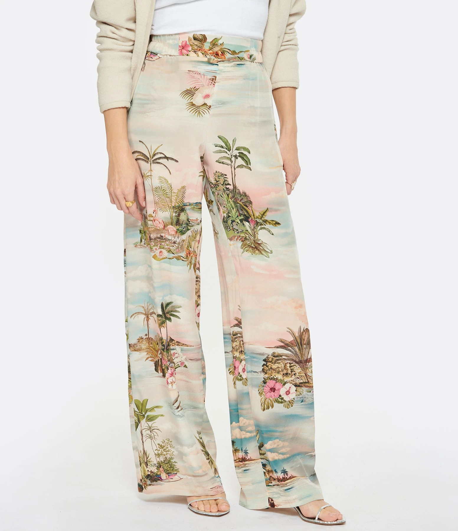 Momoni Pantalon Baccarat Soie Rose 6 Momoni Pantalon Baccarat Soie Rose – Image 4