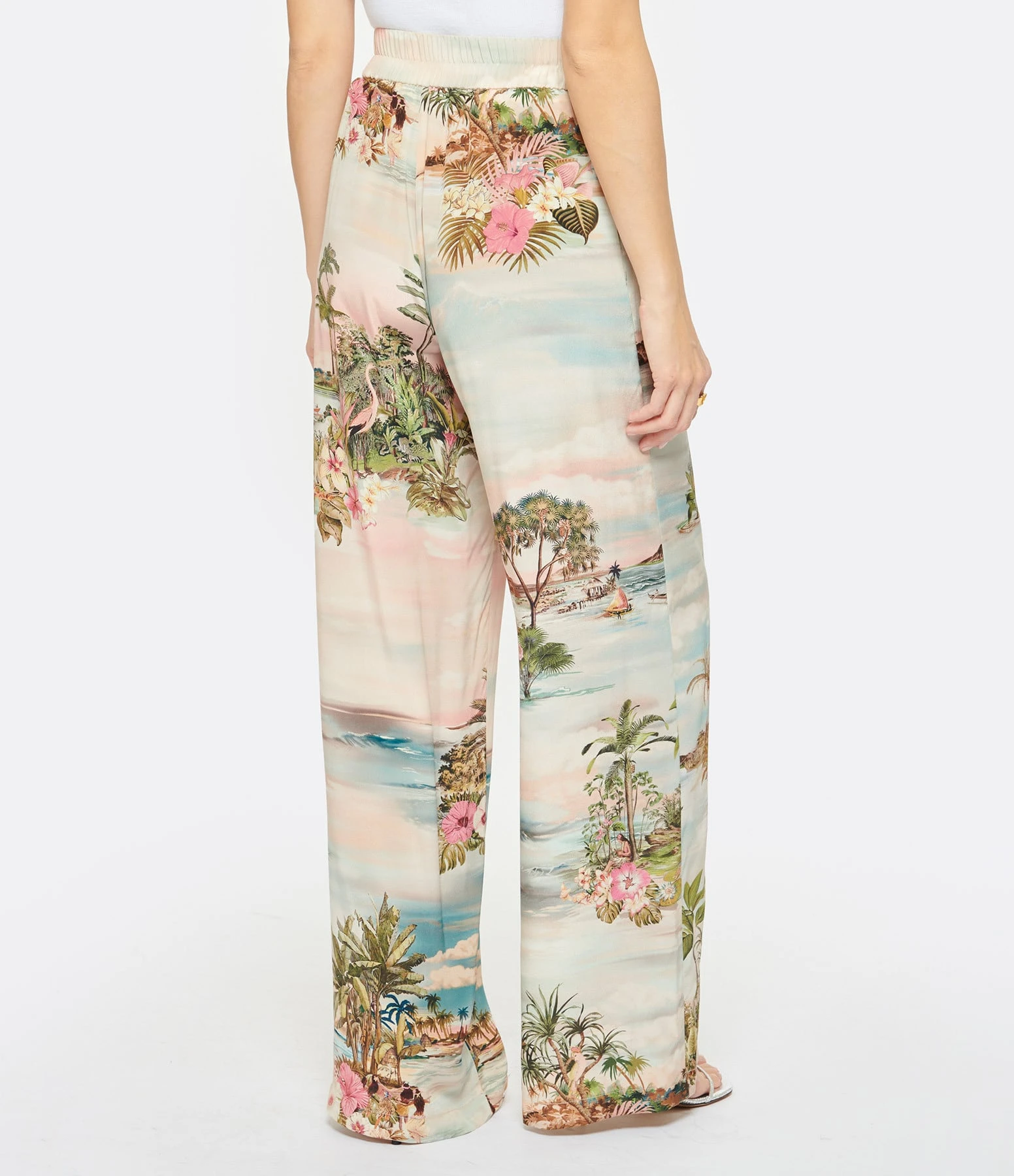 Momoni Pantalon Baccarat Soie Rose 7 Momoni Pantalon Baccarat Soie Rose – Image 5