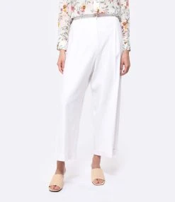 Momoni Pantalon Grecale Blanc -ANINE BING Boutique momon look20230222 47