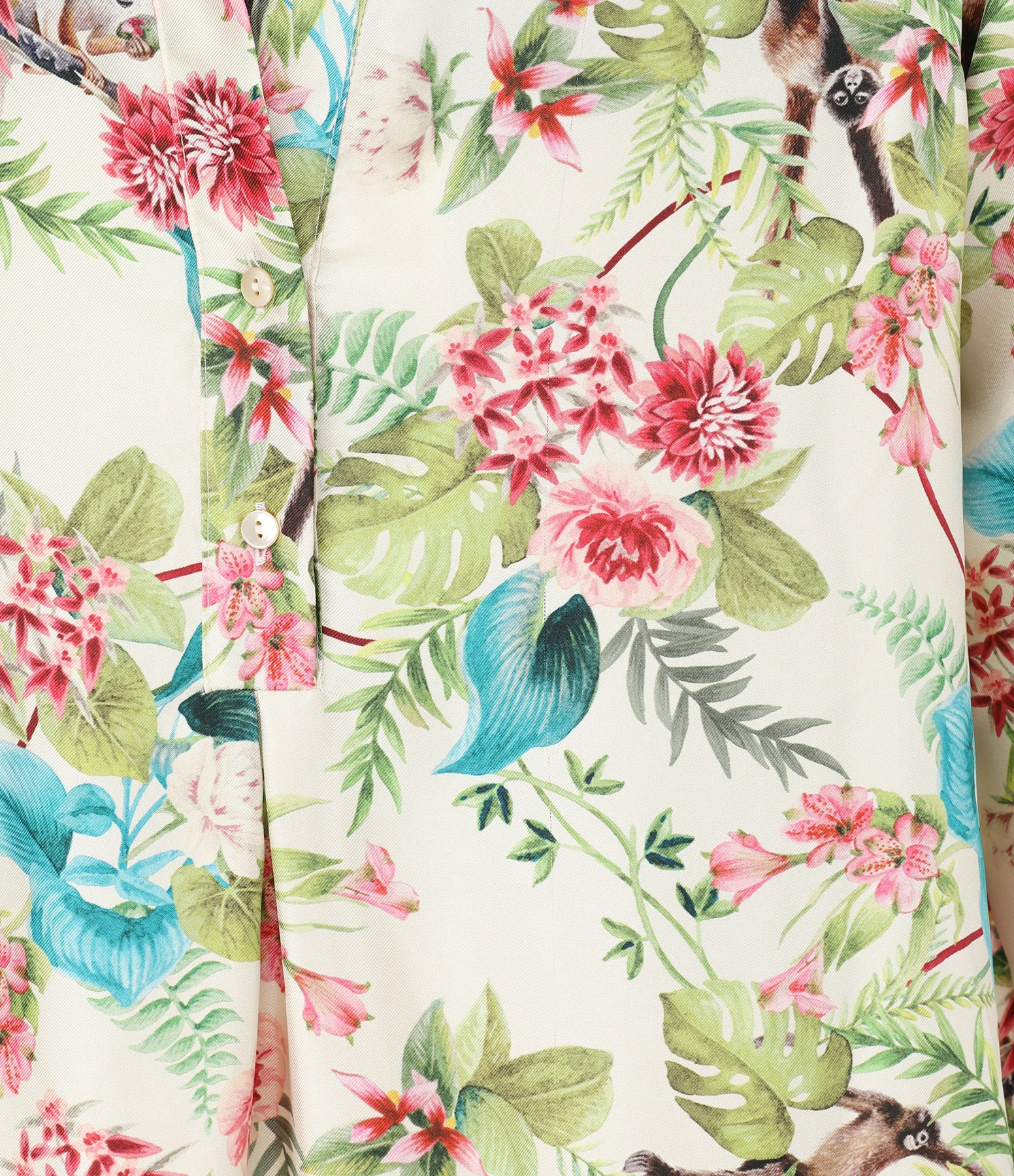 Momoni Robe Janie Soie Fleur 4 Momoni Robe Janie Soie Fleur – Image 2