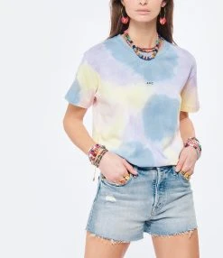 MOTHER Short The Tomcat Kick Fray Denim True Confession -ANINE BING Boutique mothe look20220125 31