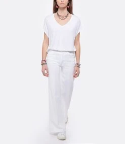 MOTHER Jean The Tomcat Roller Fray Denim Fairest Of Them All -ANINE BING Boutique mothe look20220209 4