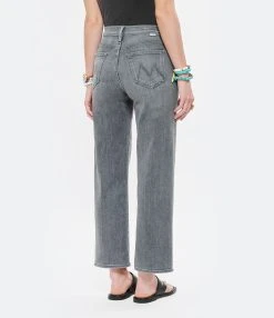 MOTHER Jean The Rambler Ankle Denim Bars & Phrases -ANINE BING Boutique mothe look20220309 17