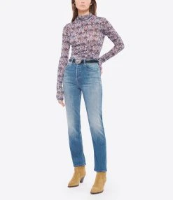 MOTHER Jean The Tomcat Ankle Coton A Night In Havana 9 MOTHER Jean The Tomcat Ankle Coton A Night In Havana -ANINE BING Boutique mothe look20220629 242