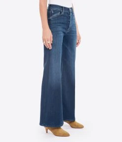 MOTHER Jean The Tomcat Roller Coton Sweet Lime -ANINE BING Boutique mothe look20220629 256