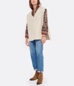 MOTHER Jean HW Double Stack Ankle Denim Delicious Memorie -ANINE BING Boutique mothe look20220817 297