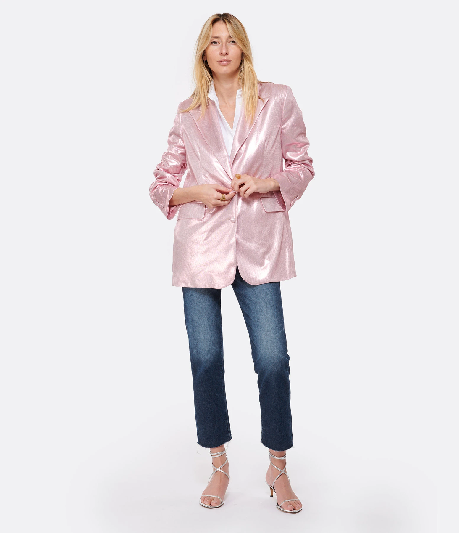 MOTHER Jean The Scrapper Cuff Ankle Fray Superior Denim Bleu Let'S Wine About It 9 MOTHER Jean The Scrapper Cuff Ankle Fray Superior Denim Bleu Let'S Wine About It – Image 7