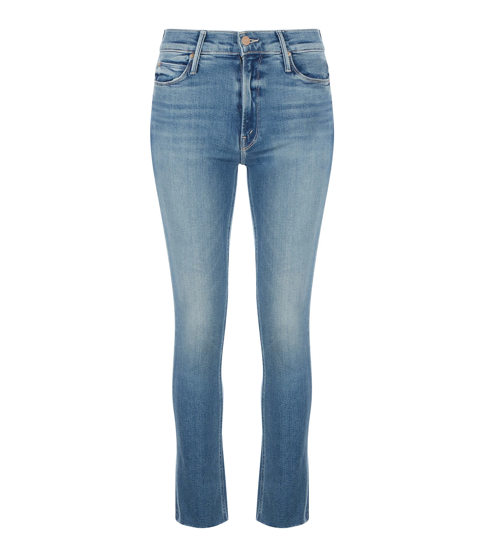 MOTHER Jean Mid Rise Dazzler Ankle Fray Coton Riding The Cliffside 3 MOTHER Jean Mid Rise Dazzler Ankle Fray Coton Riding The Cliffside