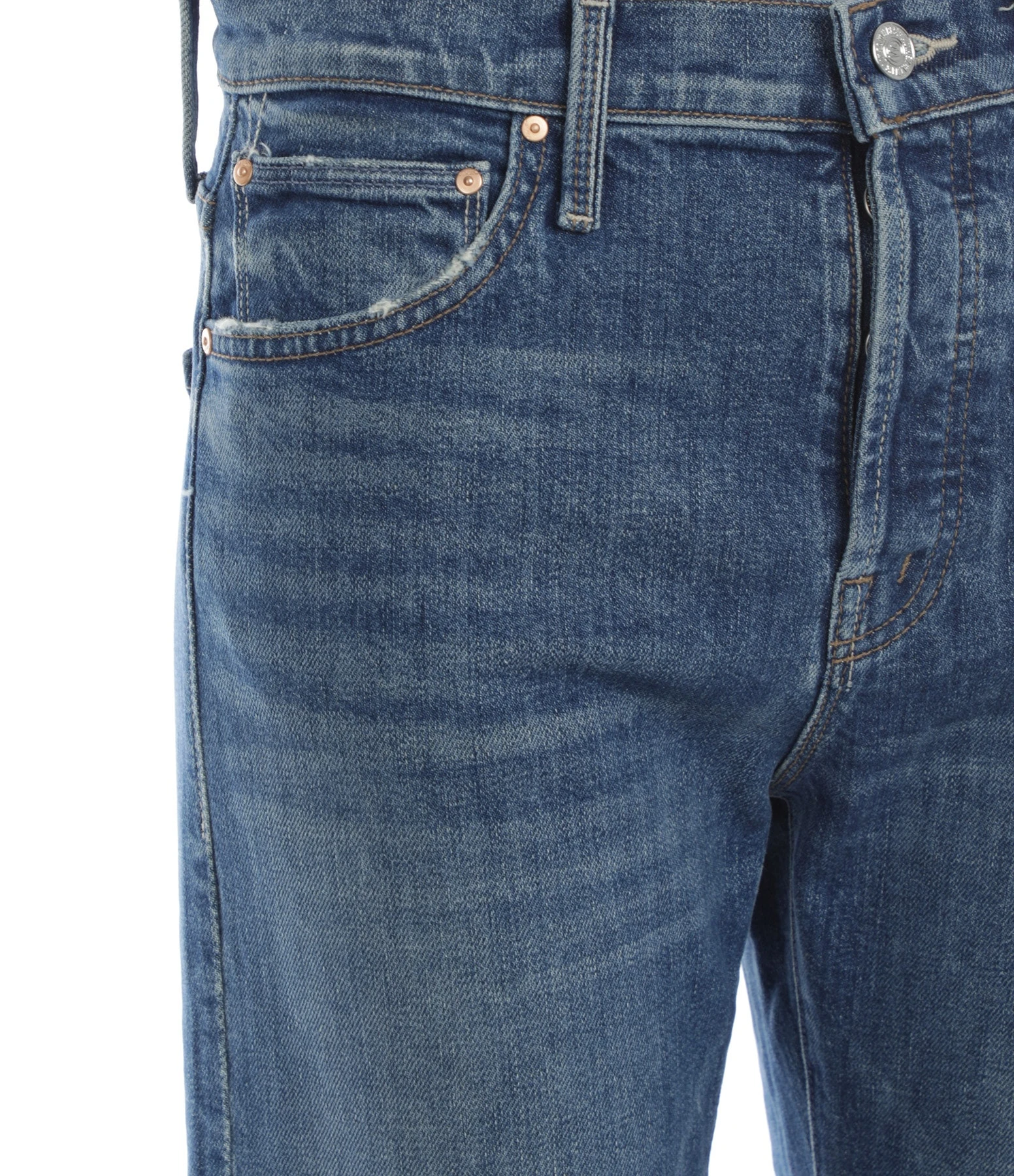 MOTHER Jean The Ditcher Crop Denim Running With Scissor 4 MOTHER Jean The Ditcher Crop Denim Running With Scissor – Image 2