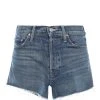 MOTHER Short The Tomcat Kick Fray Denim Playing With Scissor -ANINE BING Boutique mothe39128 pck20211223 1