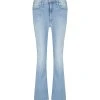 MOTHER Jean The Hustler Ankle Fray Denim Bleu Crossroads -ANINE BING Boutique mothe48475 pck20230105 1