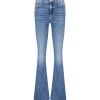 MOTHER Jean The Weekender Fray Jean Denim Bleu Walking On Coals -ANINE BING Boutique mothe48480 pck20230105 1